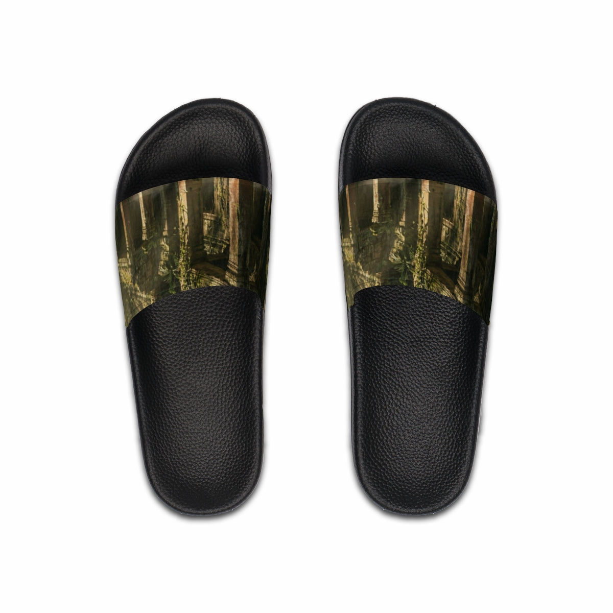 Men's Slide Sandals - Temple Sanctuary | Echovira Gallery