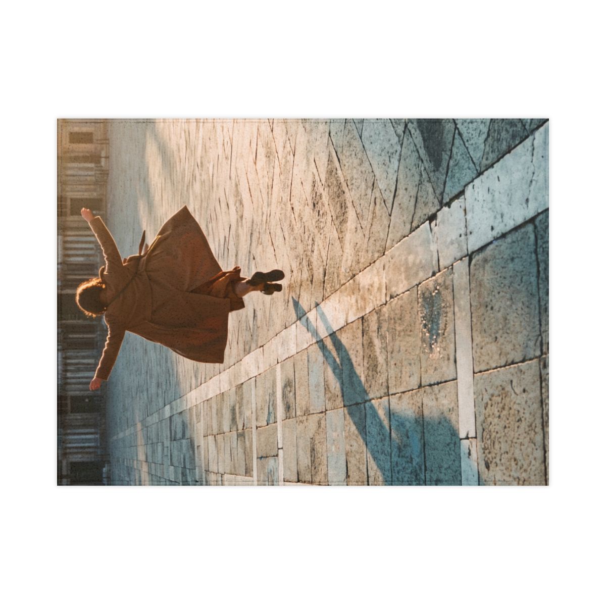 Italian Piazza Art Toddler Blanket