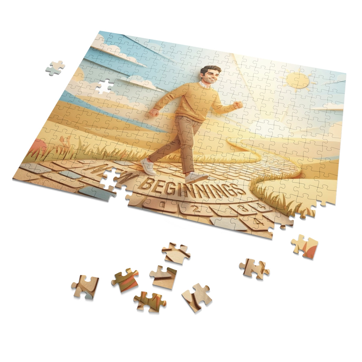 Jigsaw Puzzle with Tin - Horizon Journey (30, 110, 252, 500...