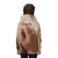 Children's Hoodie - Tender Newborn Hand in Soft Muslin... |...