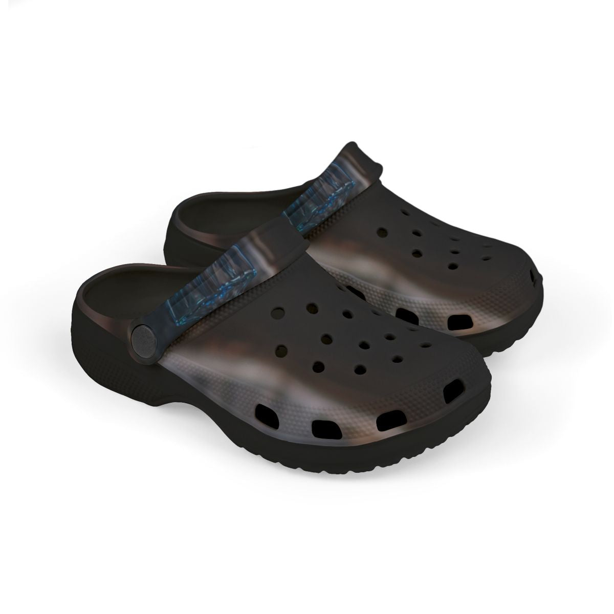 Kids' Clogs with Crystal Decanter Art