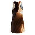 Crimson Silhouette Racerback Dress