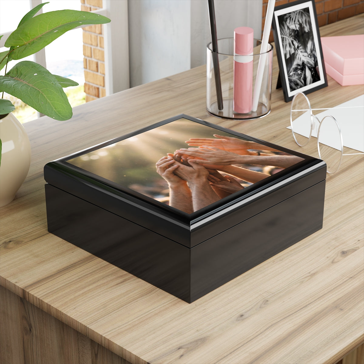 Jewelry Box - Golden Rays of Unity Wall Art | Echovira...