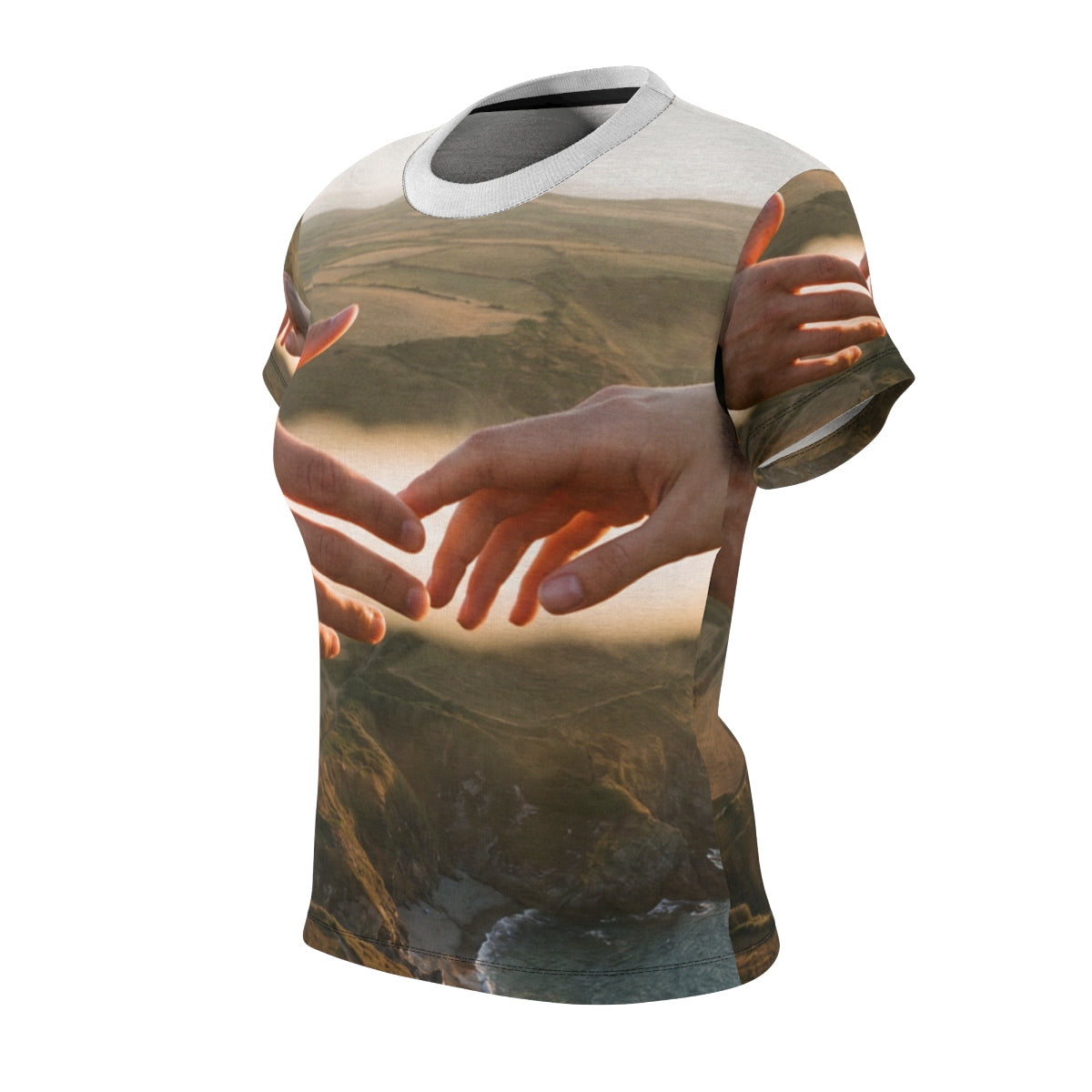 Women's Cut & Sew Tee - The Infinite Touch | Ethereal... |...