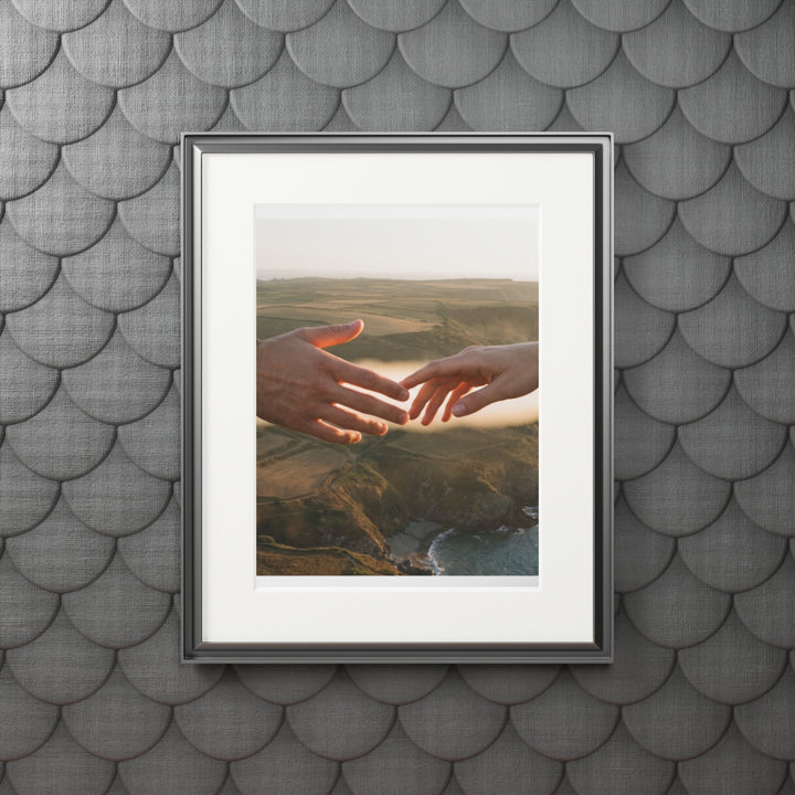 Fine Art Prints - The Infinite Touch | Ethereal Coastal Art (11×14 & 16×20)
