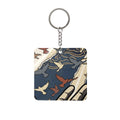 Square Keychain - Breath of Destiny | Echovira Gallery