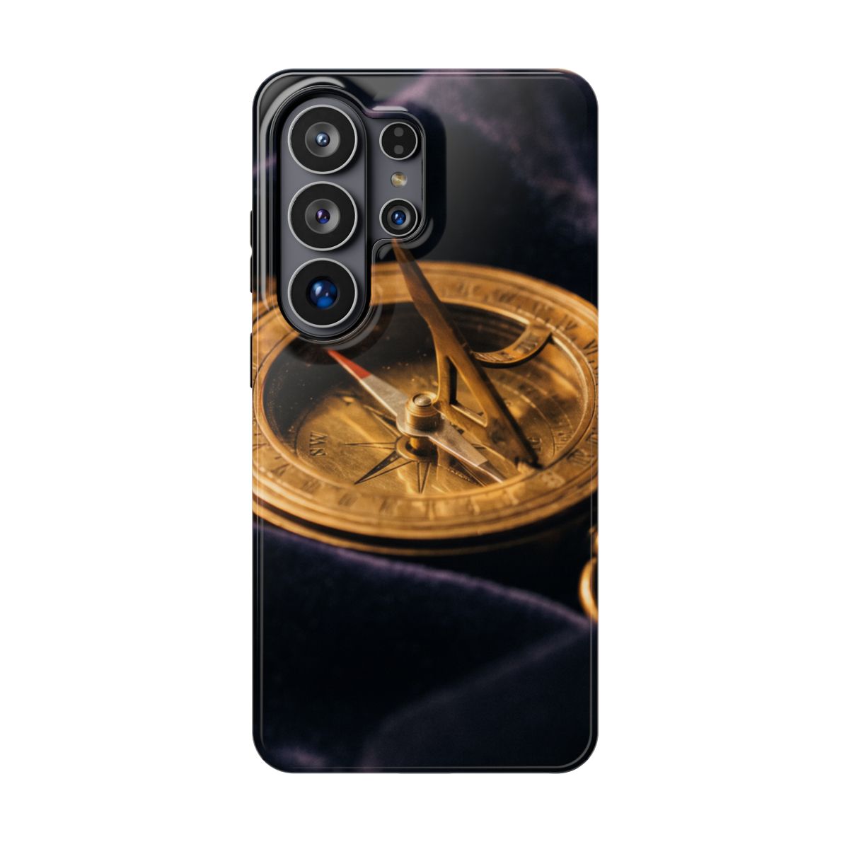 Brass Sundial Compass Samsung Galaxy Phone Case