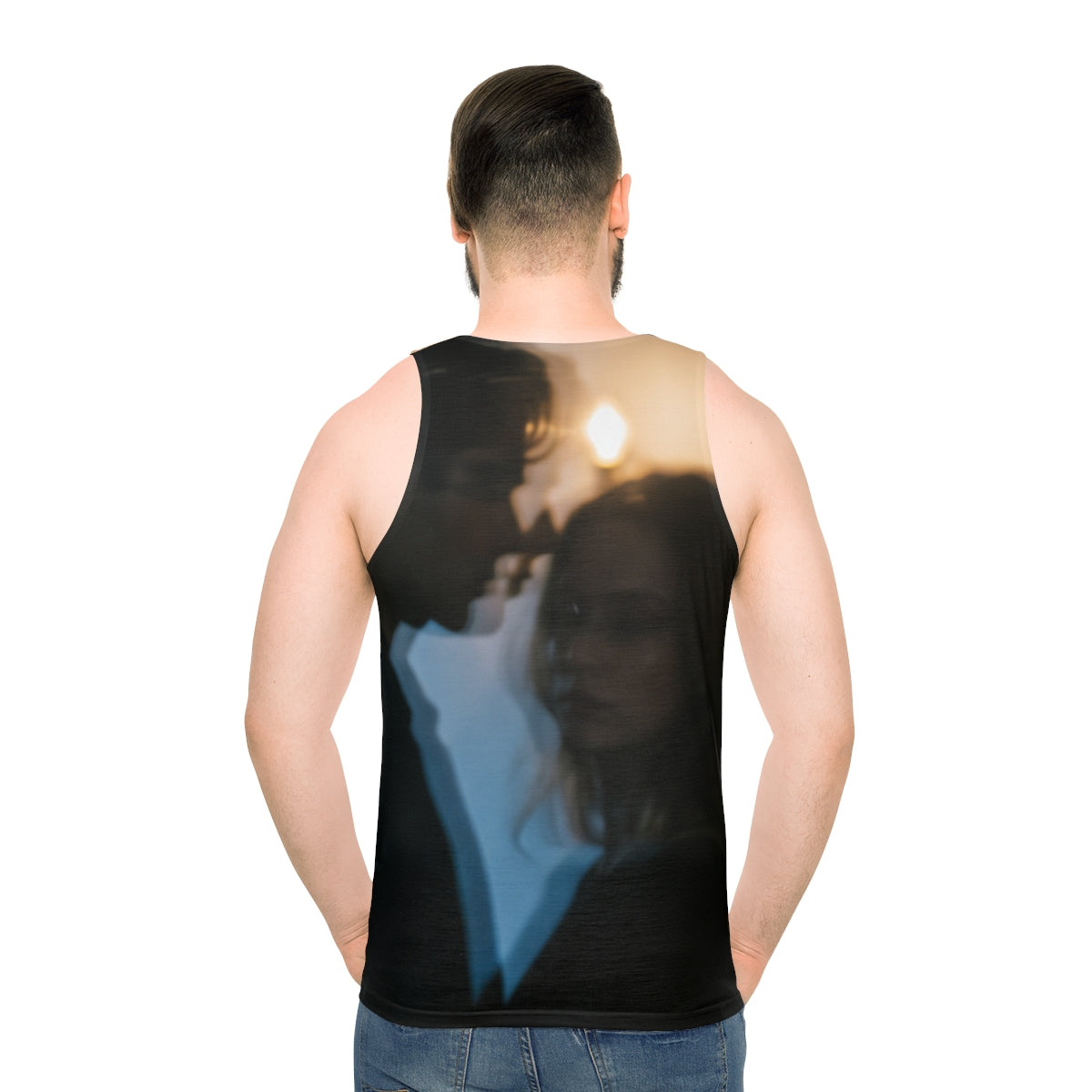 Men's Midnight Reflections Tank - Moody Activewear Top |...
