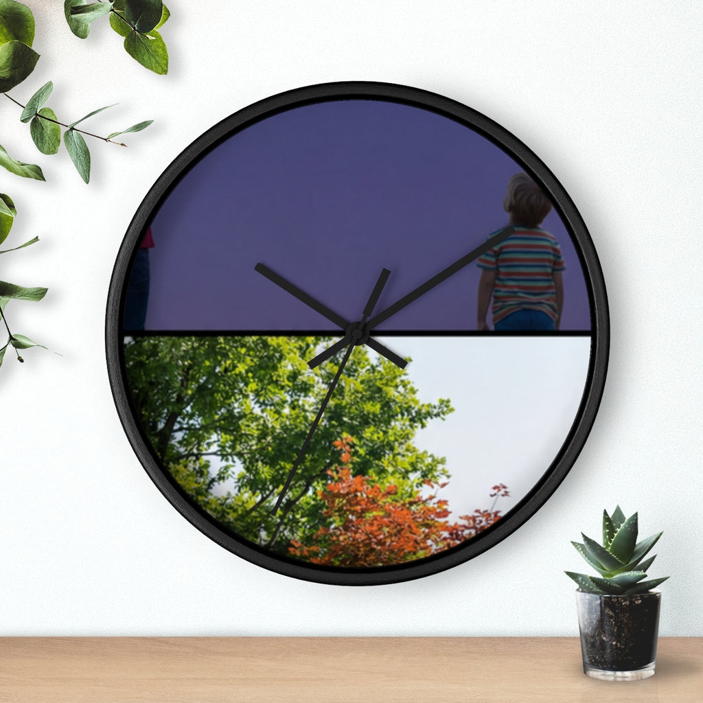 Wall Clock - Stardust & Forest Discovery | Echovira Gallery
