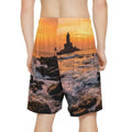 Men's Sports Shorts - Coastal Glow