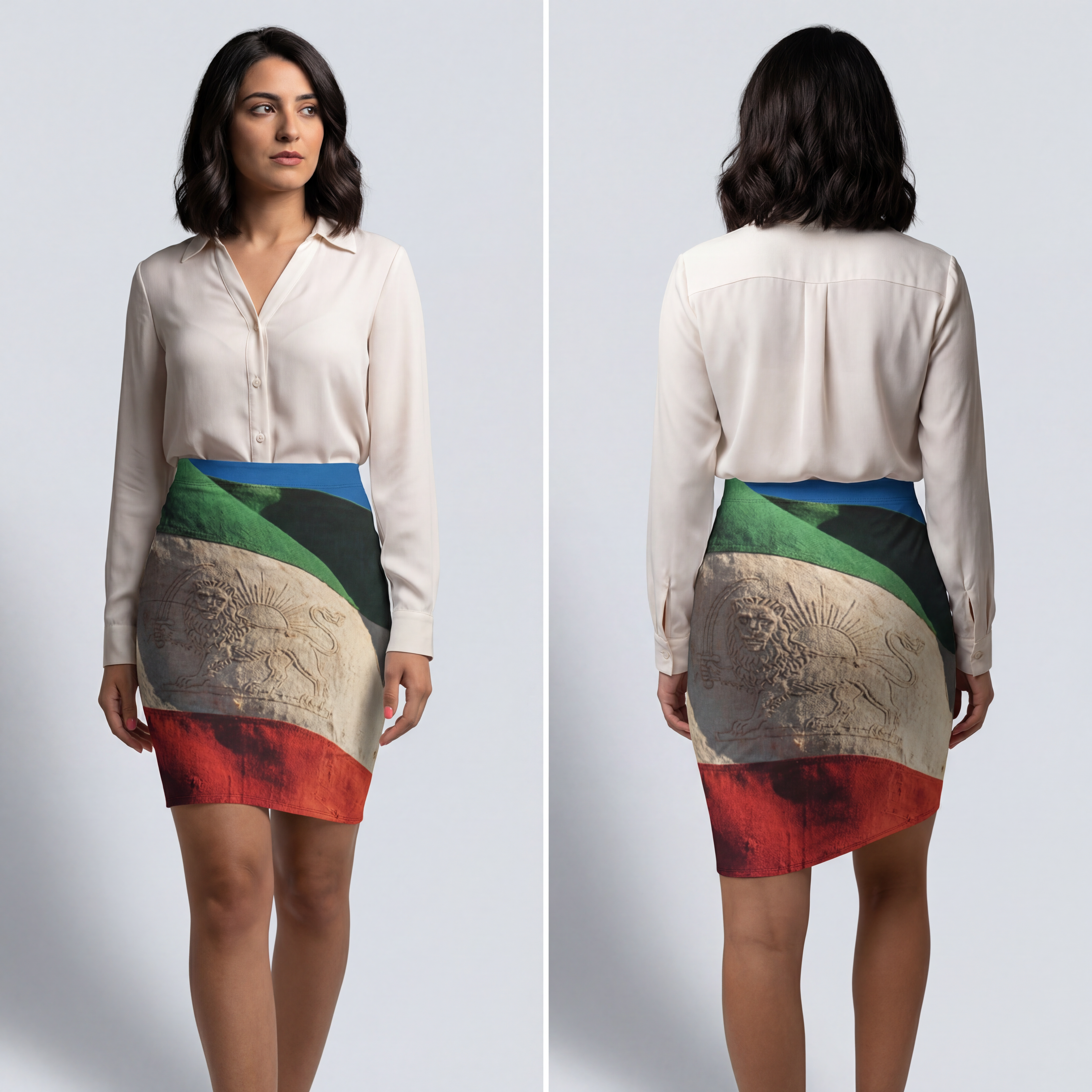 Women's Pencil Skirt - Pride