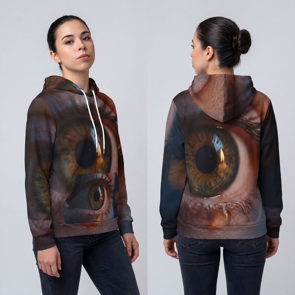 Fashion Hoodie - Luminous Tear Aesthetic
