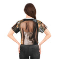 Crop Tee - Rainscape Silhouette | Echovira Gallery