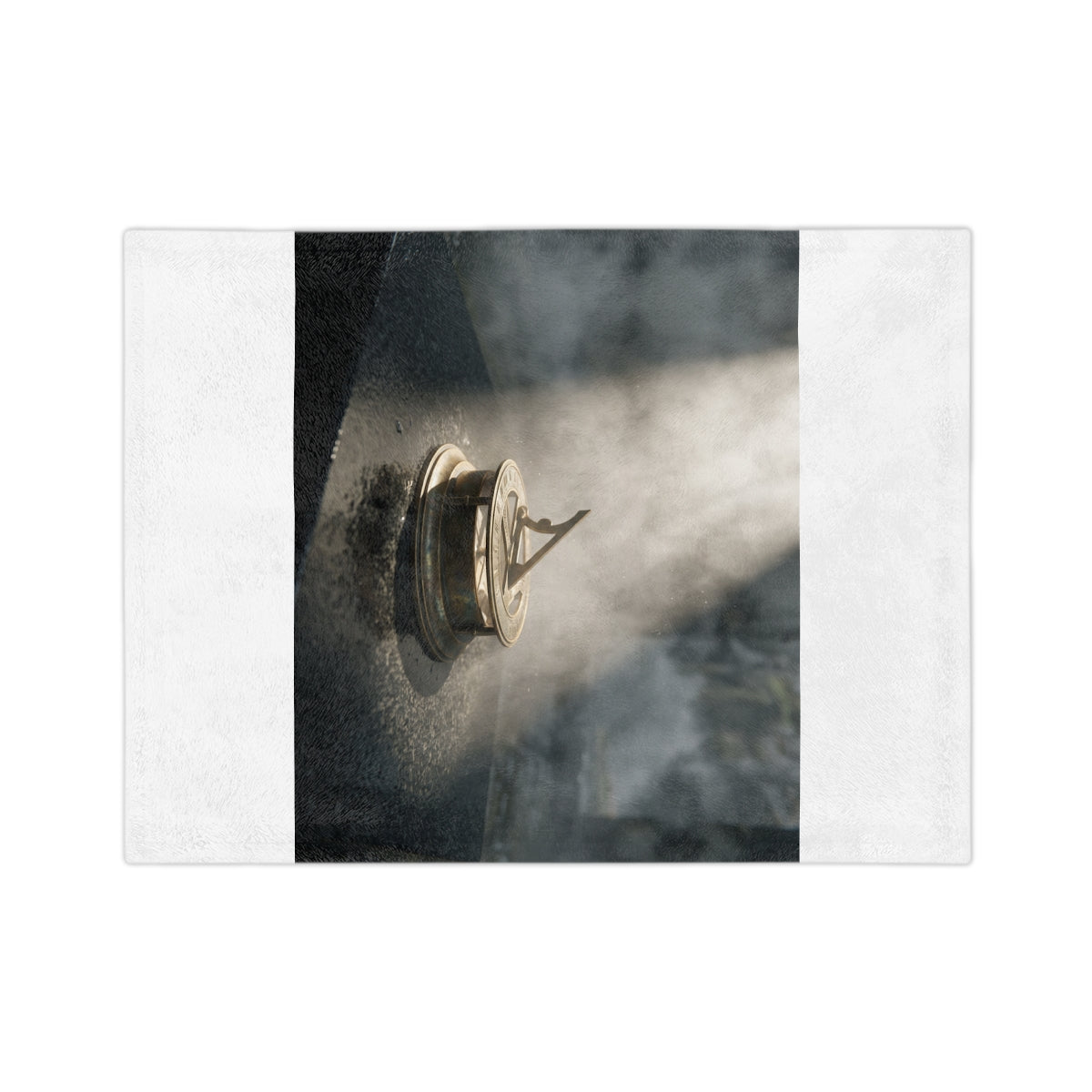 Velveteen Blanket - Sundial in Sunbeam | Echovira Gallery