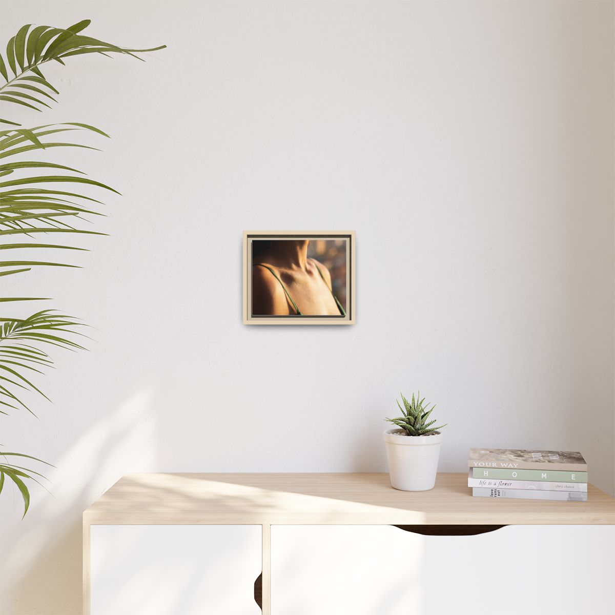 Matte Canvas Framed - Golden Hour Portrait