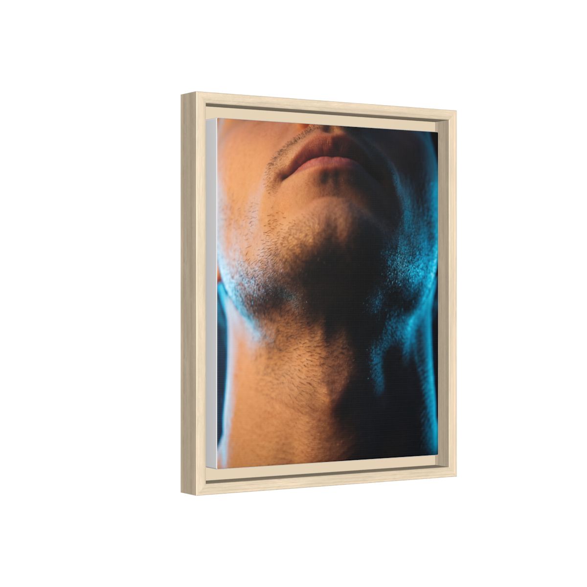 Framed Matte Canvas - Neon Noir