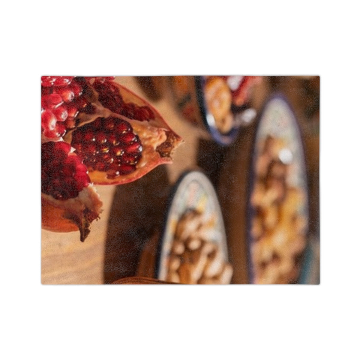 Velveteen Blanket - Amber Mediterranean Feast | Echovira...