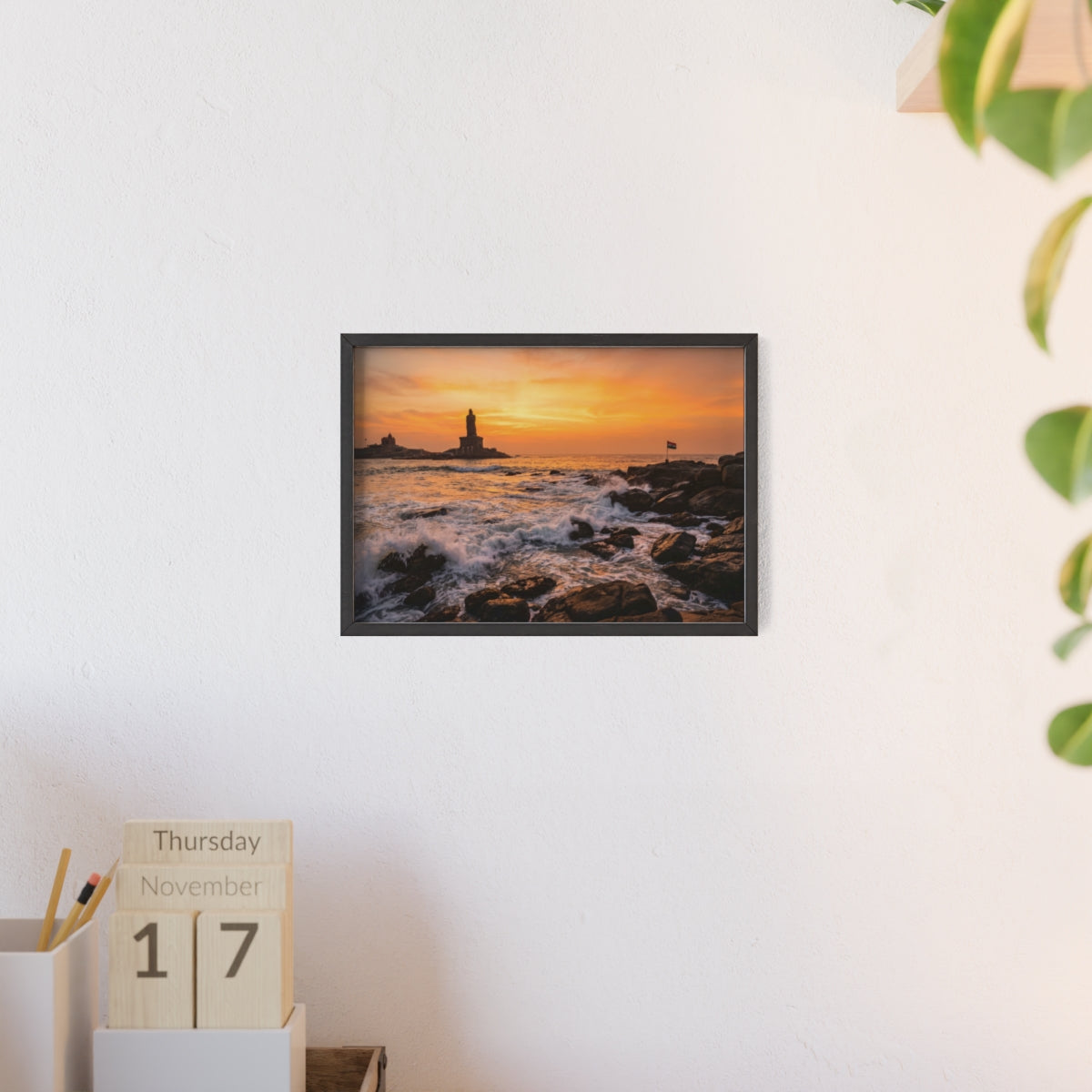 Framed Poster - Golden Hour Horizon