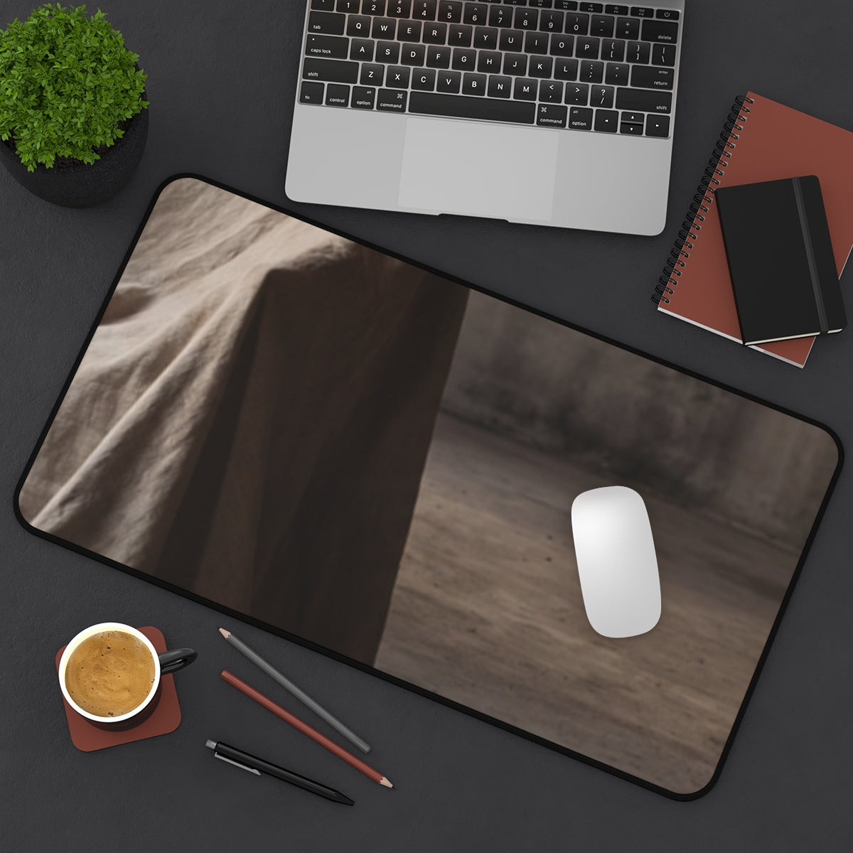 Desk Mat - Minimalist Architectural Form