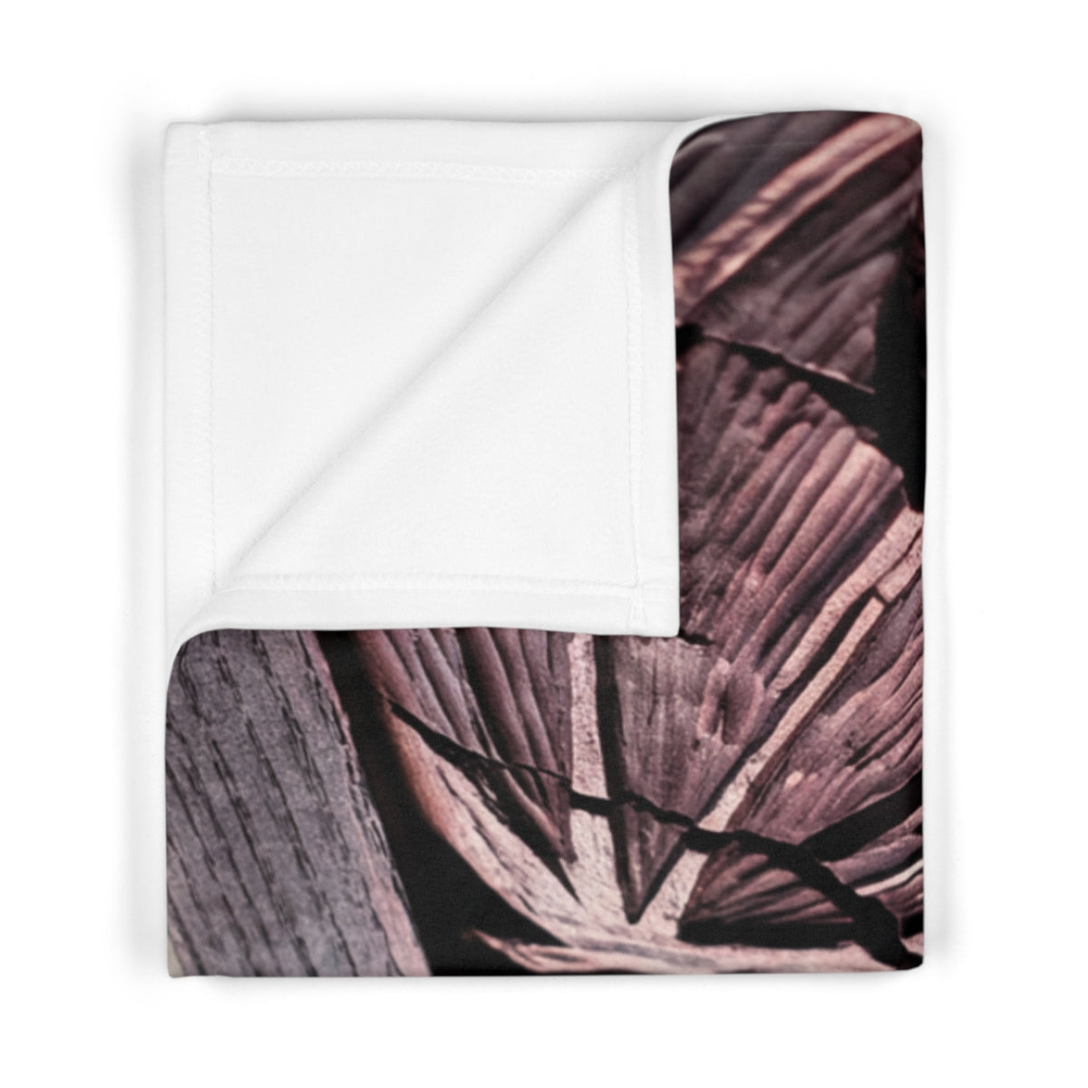 Carved Timber Dragon Bas-Relief Baby Blanket
