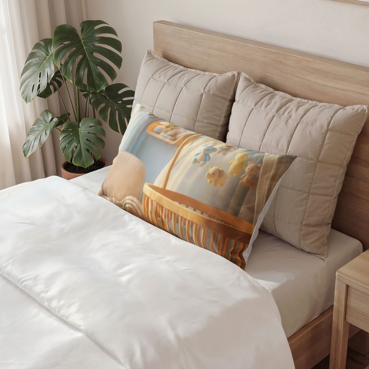 Serene Cotton Pillow Sham - Bedroom Calm