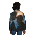 Midnight Reflections Women's Puffer - Moody Winter Coat |...