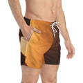 Swim Trunks - Golden Hour Silhouette Art | Echovira Gallery