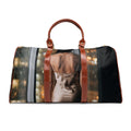 Waterproof Travel Bag - Rainy City Lights | Echovira Gallery