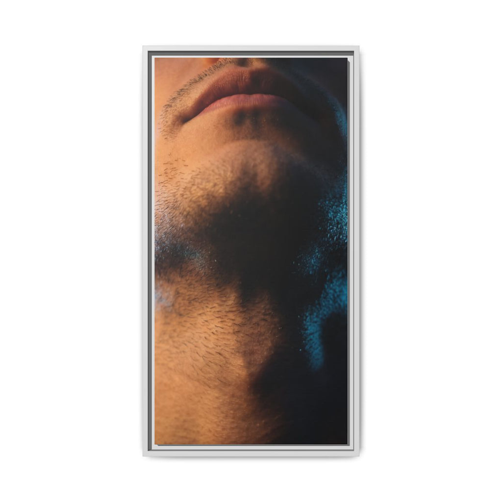 Framed Matte Canvas - Neon Noir