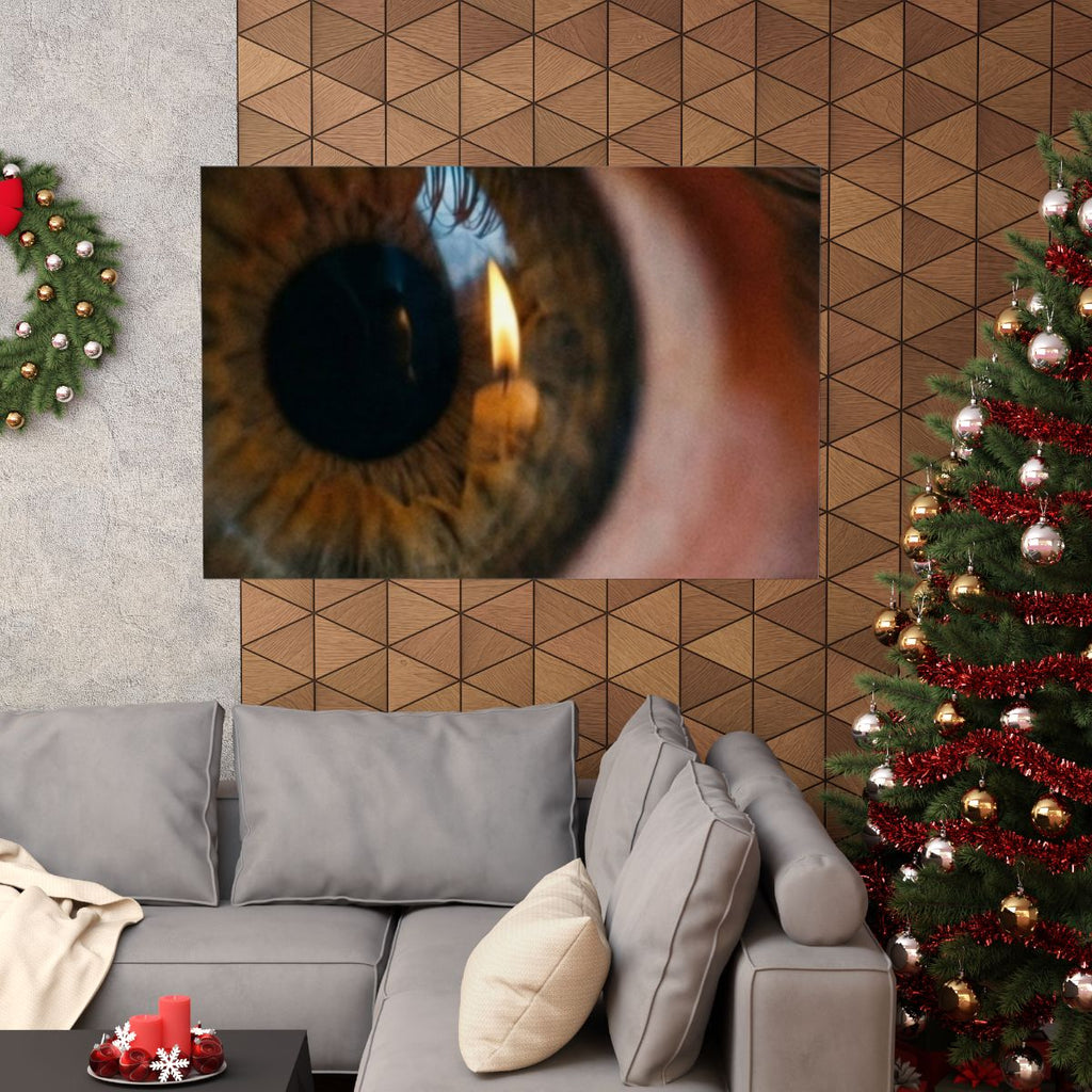 Matte Horizontal Posters - Amber Iris Reflection Fine Art......