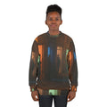 Unisex Sweatshirt - Shadowed Alleyway Mystery Art Print |...