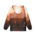 Men's Windbreaker Jacket - City Lights | Echovira Gallery