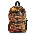 Backpack - Golden Pomegranate Oasis | Echovira Gallery