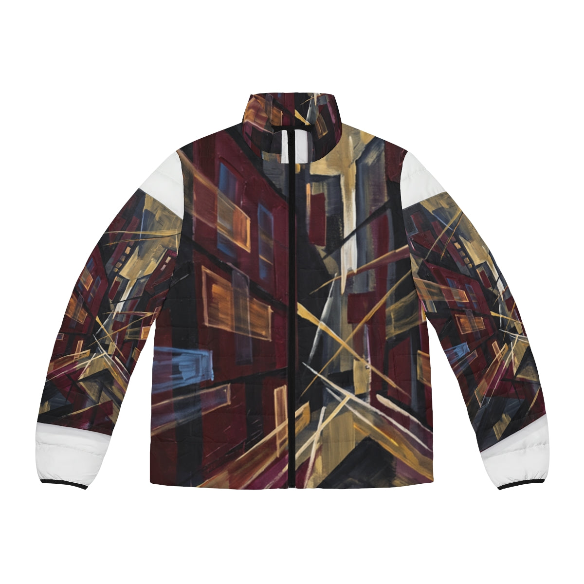 Men's Puffer Jacket - Urban Perspective | Echovira Gallery