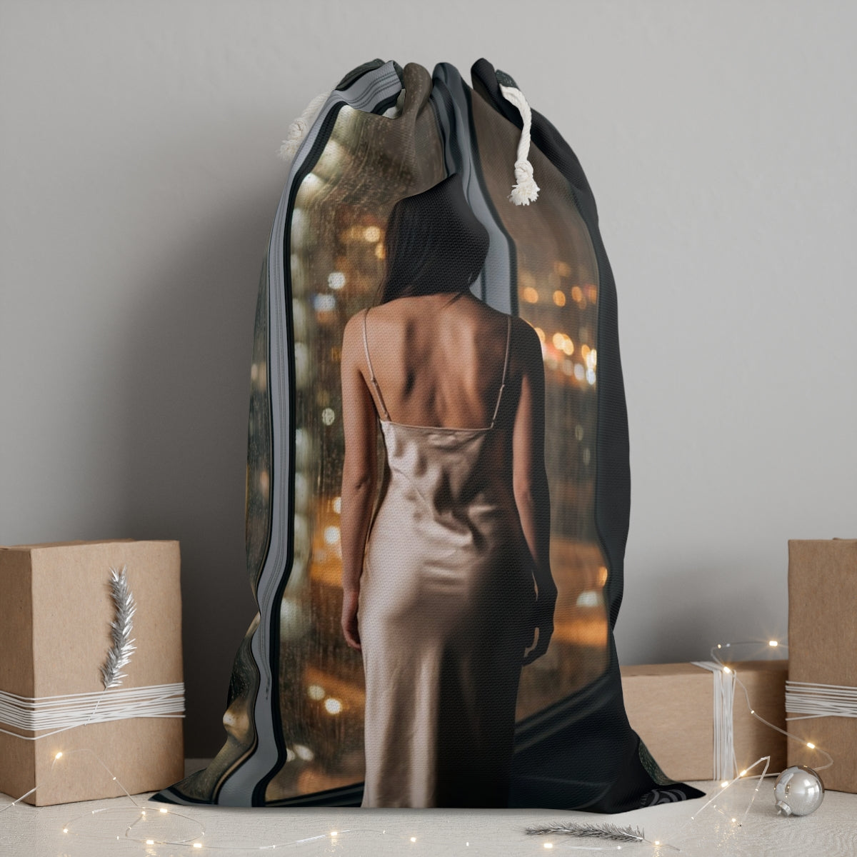 Sack - Shimmering Rainy City Lights | Echovira Gallery