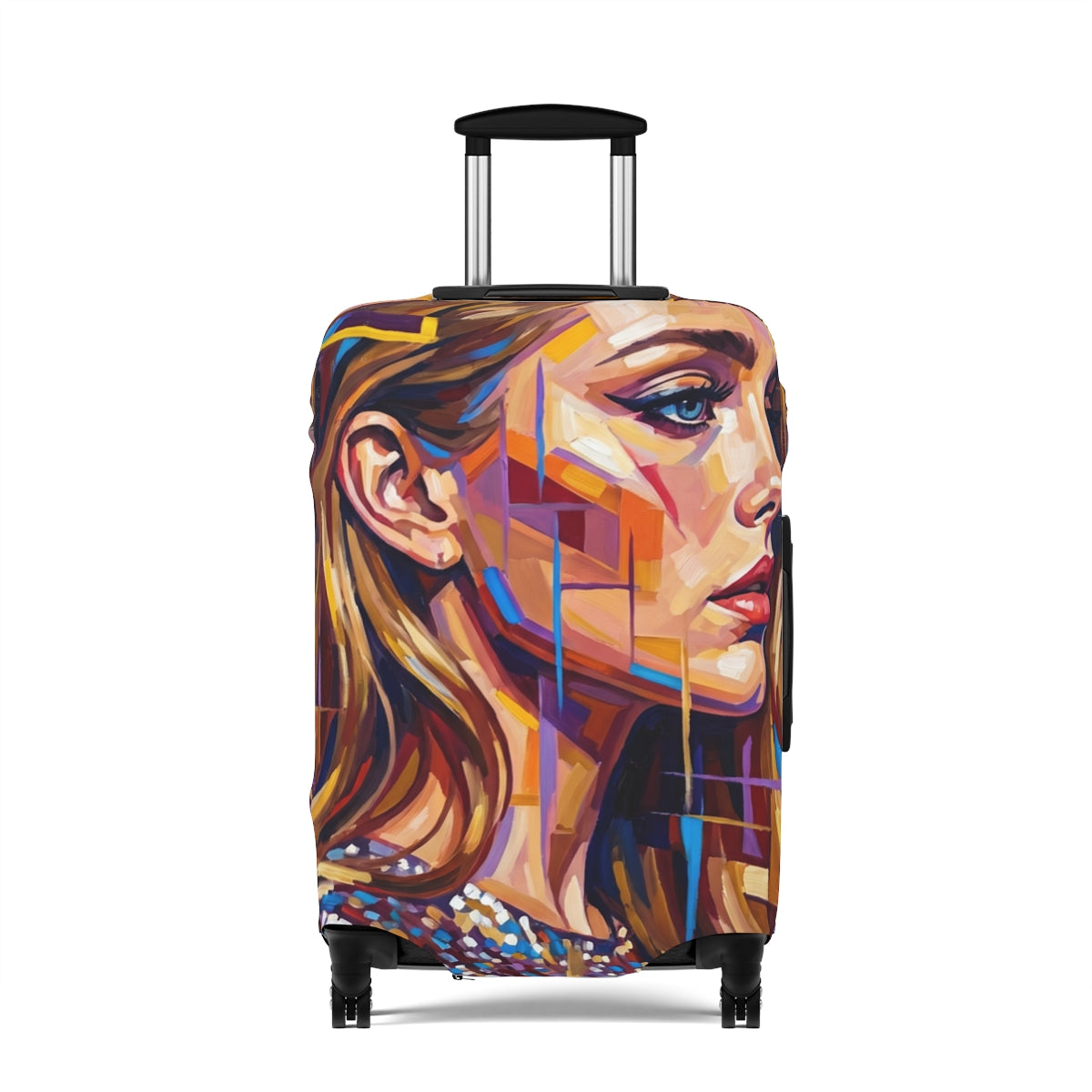 Luggage Cover - Shattered Elegance | Echovira Gallery