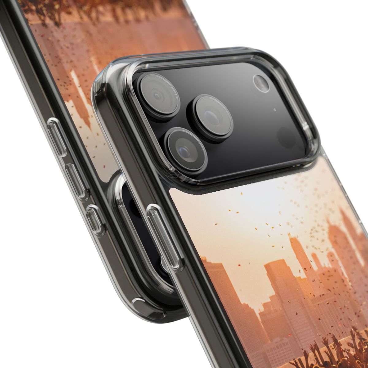 Clear Impact-Resistant Cases - Clear Phone Case - City... |...