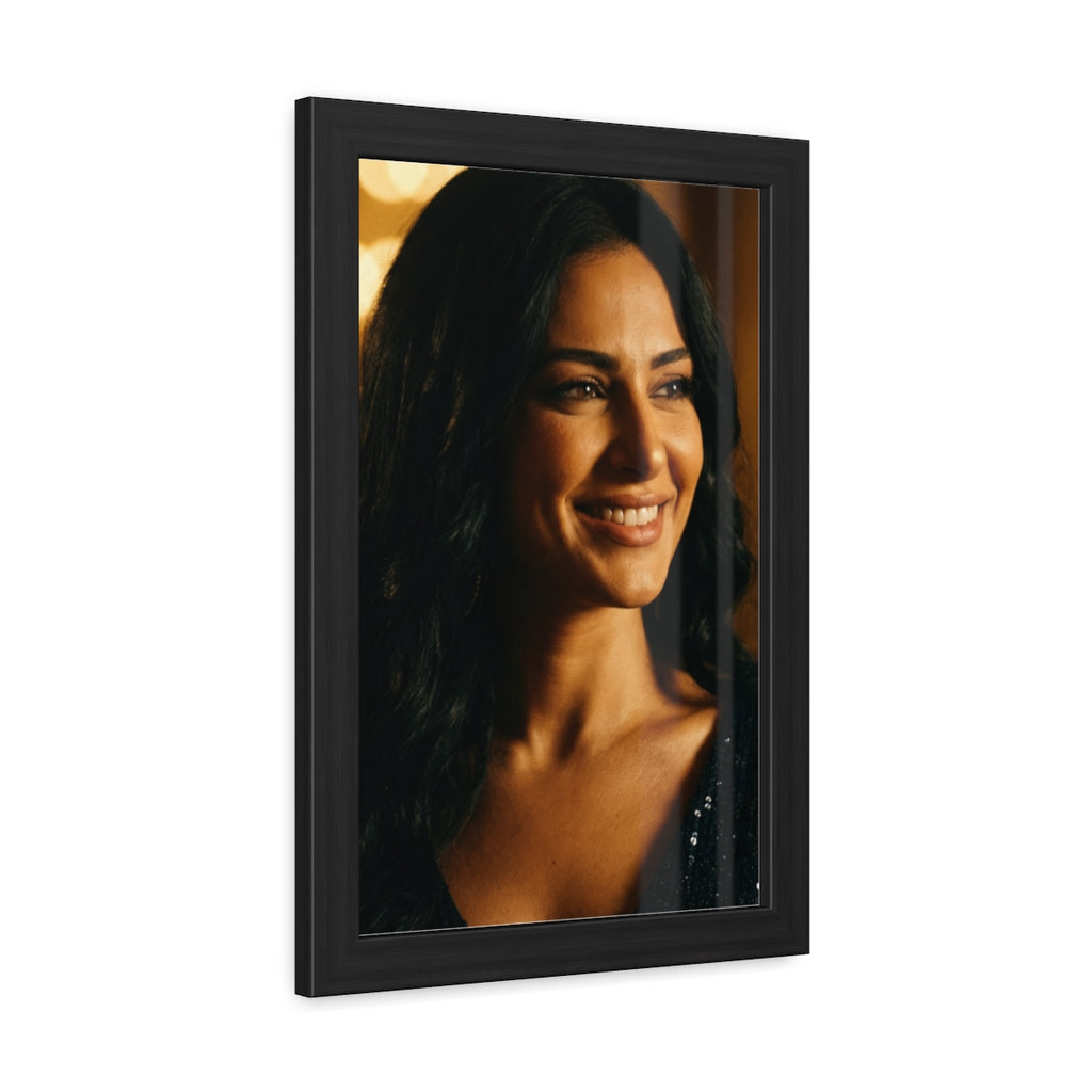 Framed Poster - Cinematic Portrait — Portrait