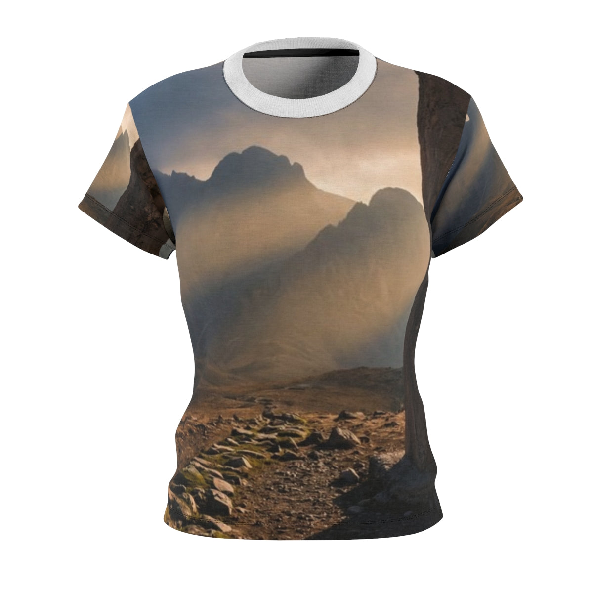 Women's Cut & Sew Tee - Mystic Monolith Ancient Persian... |...