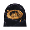 Baby Beanie with Vintage Sundial Compass
