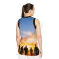 Unisex Basketball Jersey - Sunrise Journey
