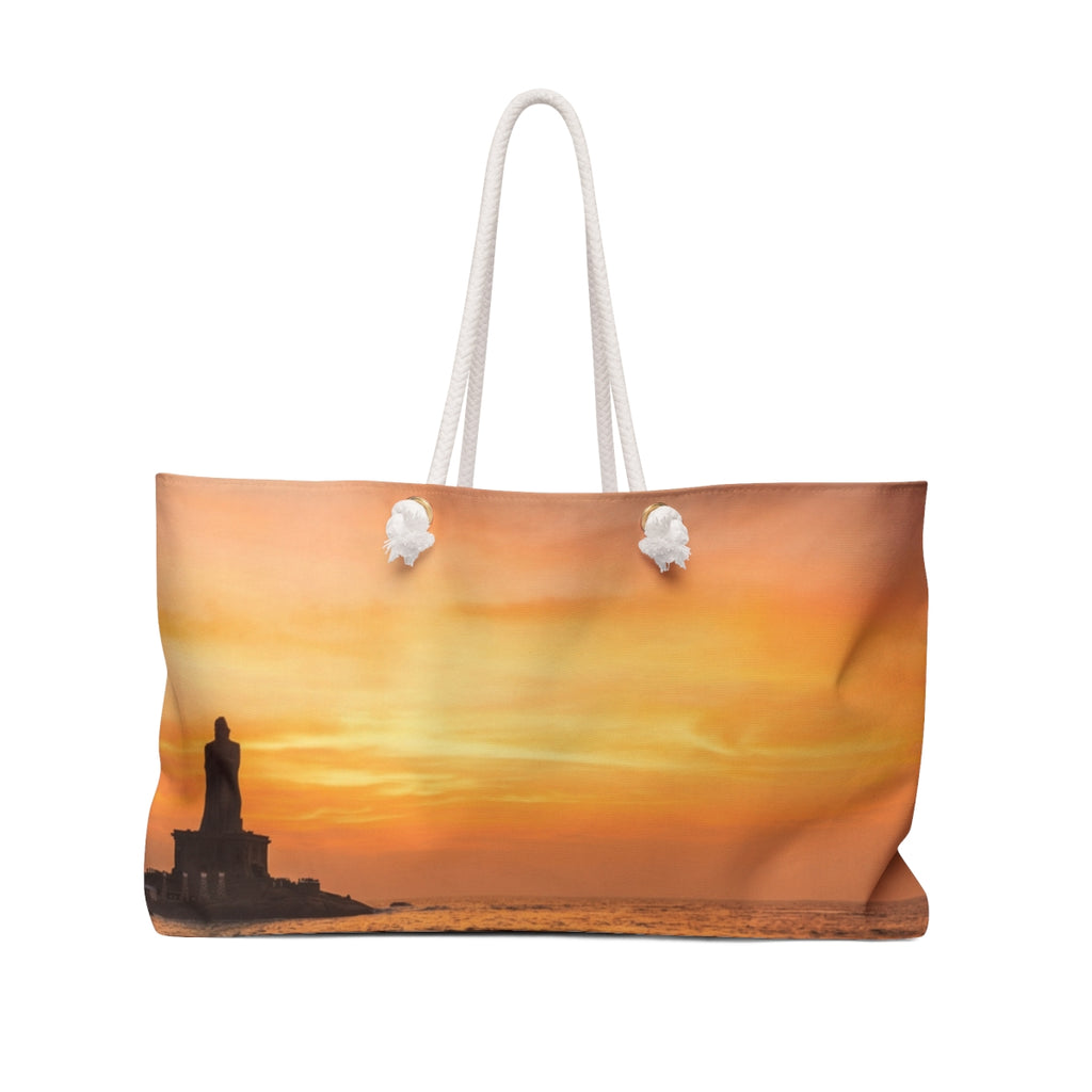 Weekender Bag - Coastal Sunrise Escape | Echovira Gallery