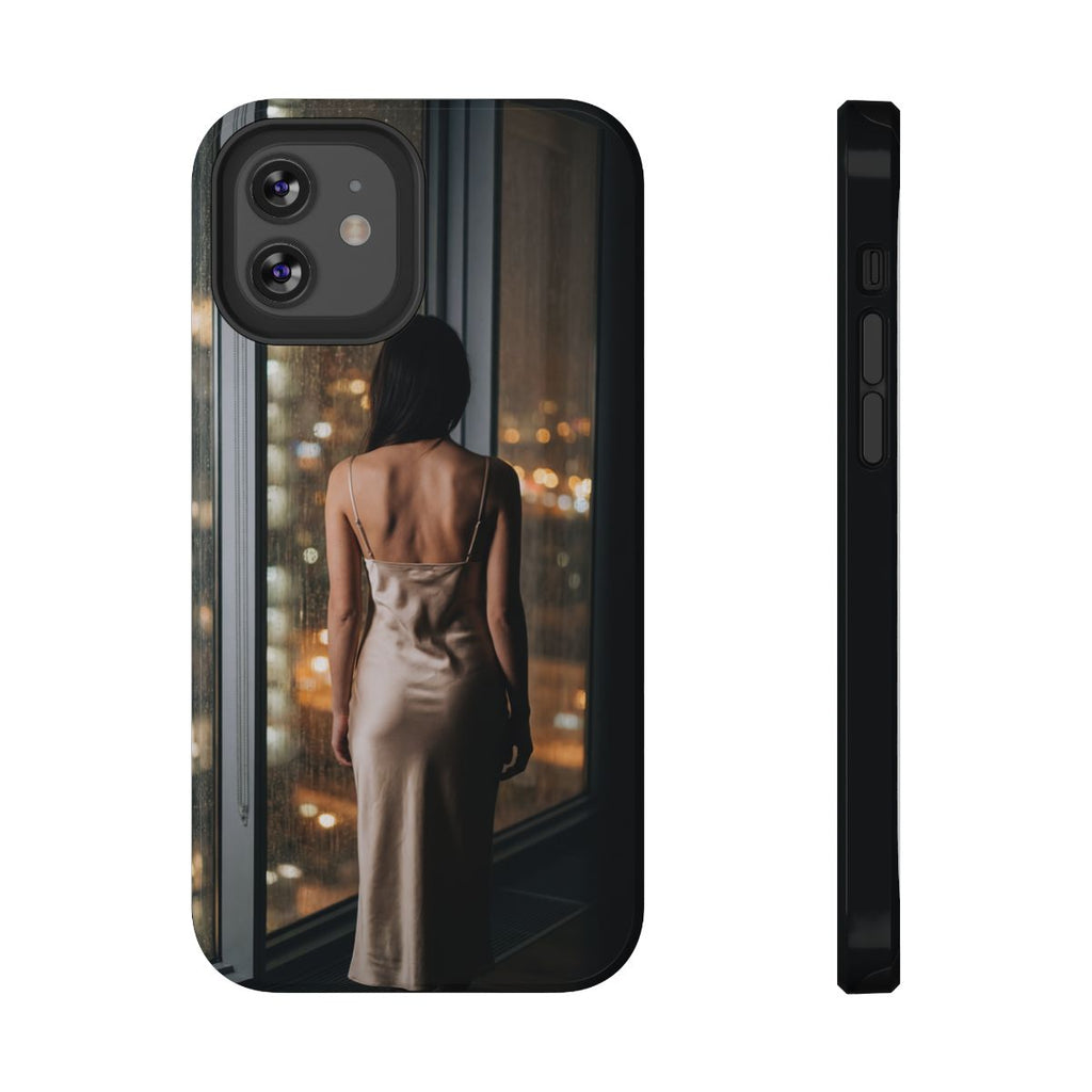Impact-Resistant Cases - Tough Phone Case - Rainy Windows...— sizes part 1/2
