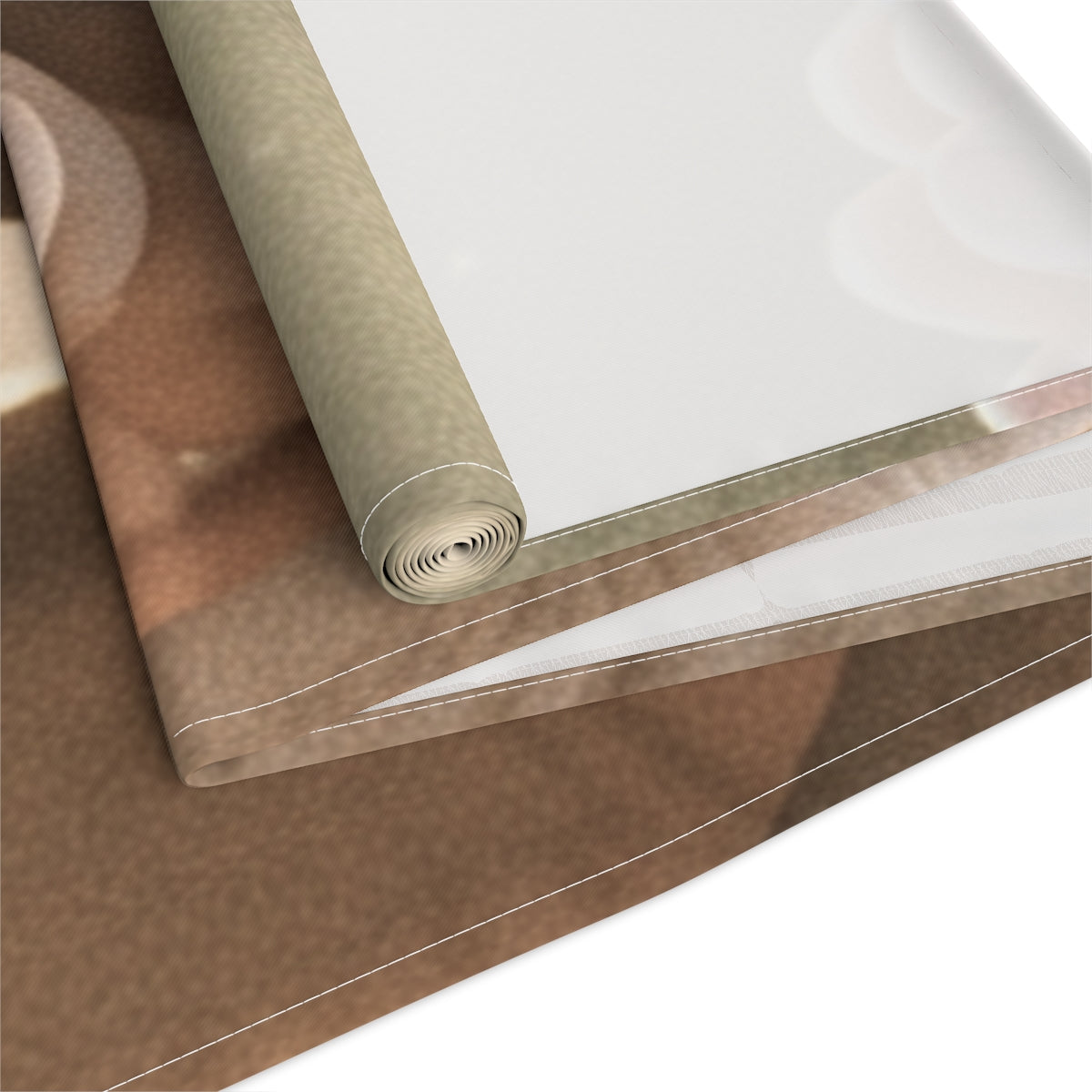 Table Runner - Golden Rays of Unity Wall Art | Echovira...
