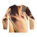 Golden Hour Men's Long Sleeve - Emerald Glow | Echovira...