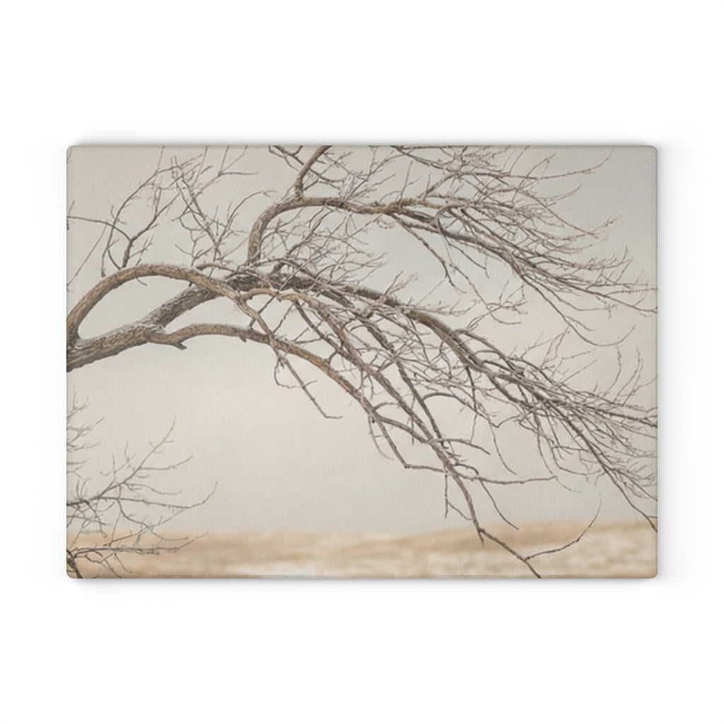 Glass Cutting Board - Hushed Landscape