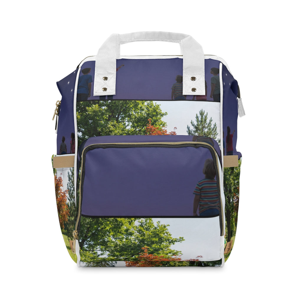 Multifunctional Diaper Backpack - Stardust & Forest... |...