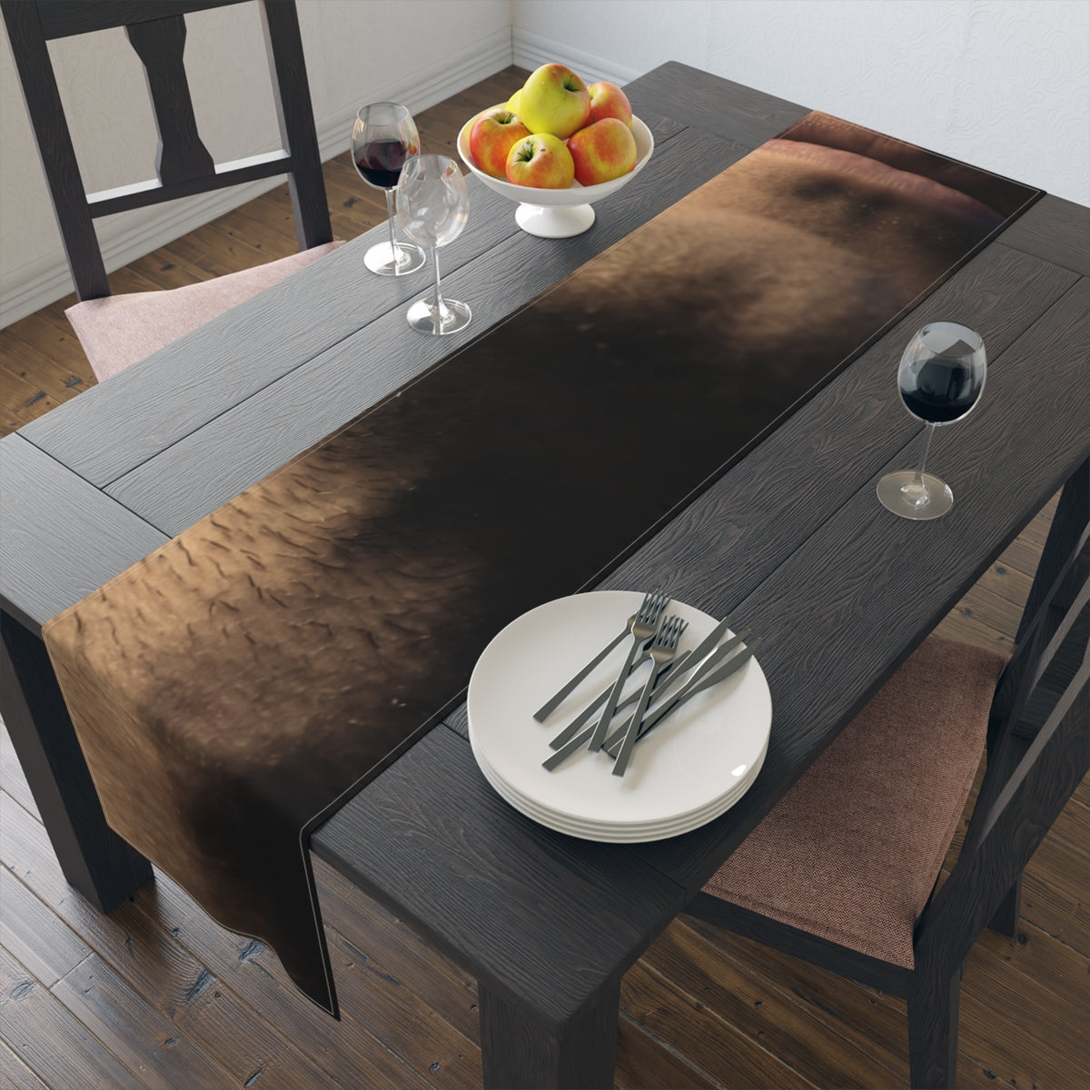 Table Runner - Cinematic Contrast