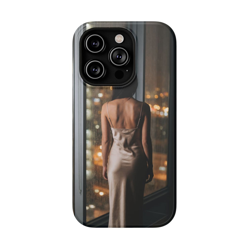 Impact-Resistant Cases - Tough Phone Case - Rainy Windows...— sizes part 1/2