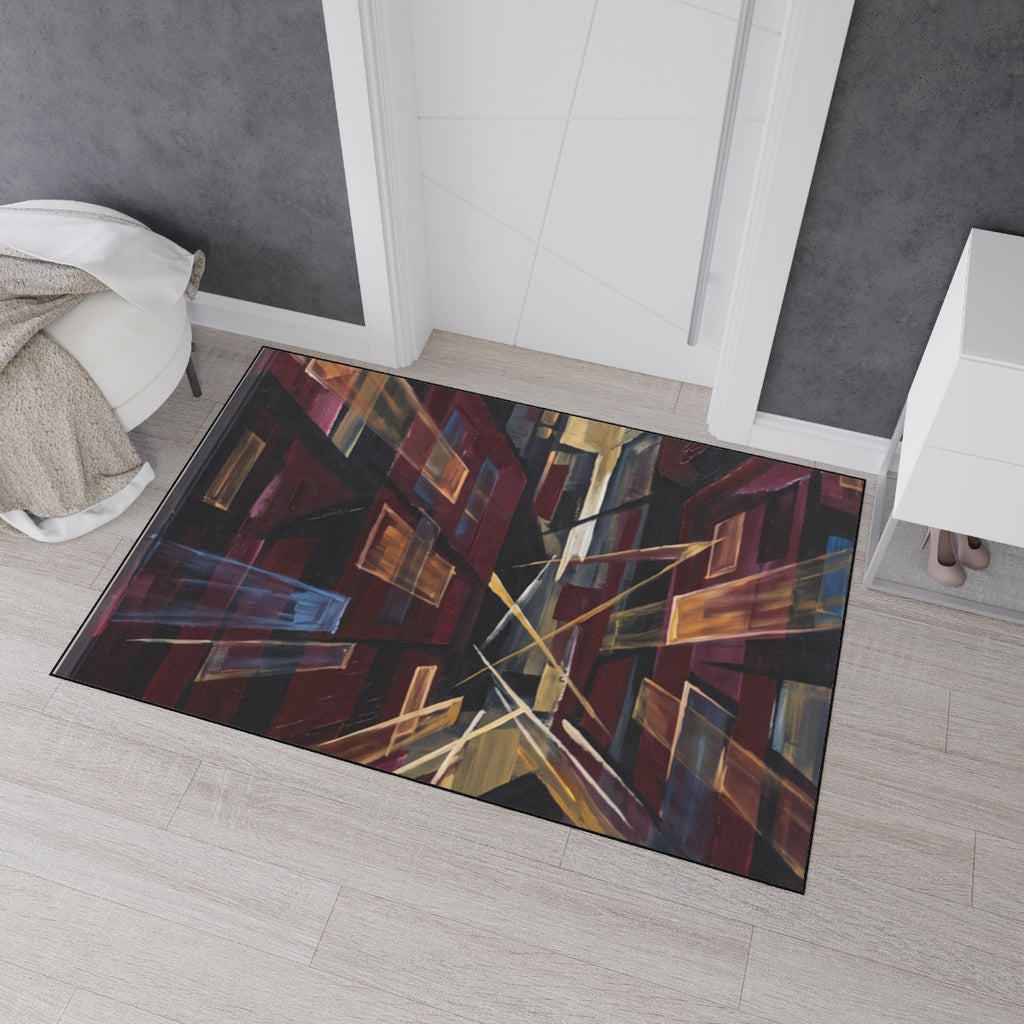 Heavy Duty Floor Mat - Urban Corridor | Echovira Gallery